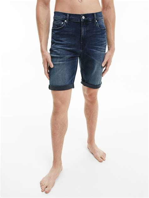 calvin klein denim shorts.